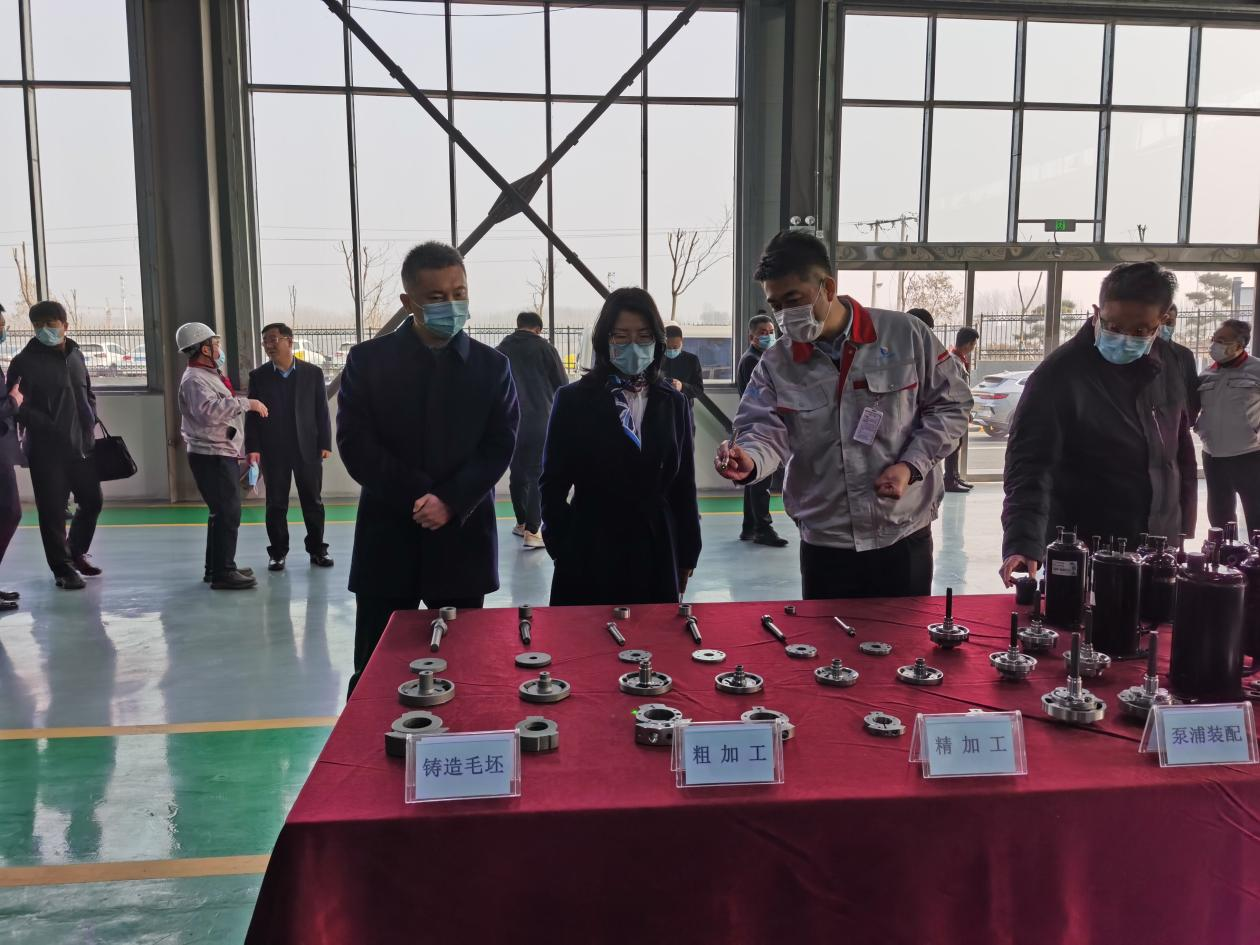 临汾市委常委、洪洞县委书记张潞萍一行莅临我司调研指导事情