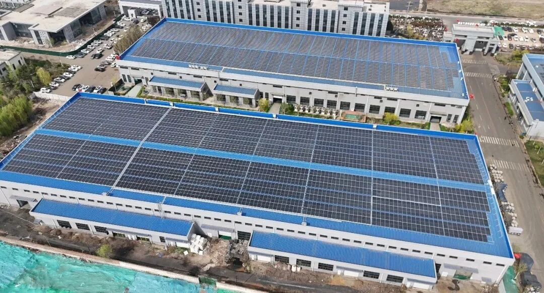 “绿电赋能智造，，，，，低碳引领生长”—CA88官网集团12.68MWp屋顶漫衍式光伏项目顺遂通过验收并发电